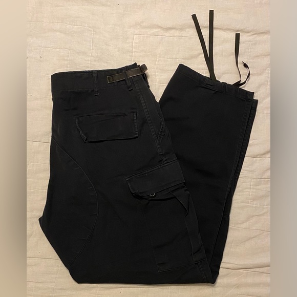 Golden Manufacturing Other - Golden Manufacturing Men’s Vintage Blue Combat Button Fly Cargo Trousers. Size L